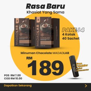 4 KOTAK COKLAT MADAD