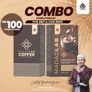 Combo 1 Coklat + 1 Kopi