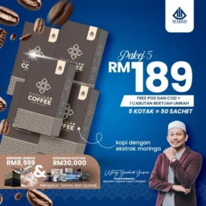 PROMO CLEARANCE : 5 KOTAK KOPI